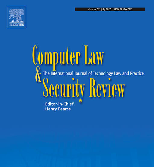 Computer Law and Security Review 2020, &quot;The chilling effects of algorithmic profiling: Mapping Line the issues&quot;